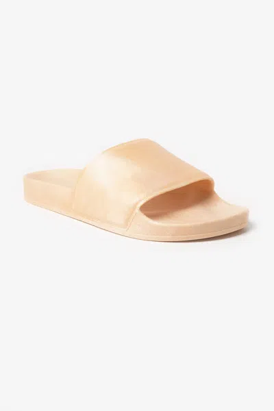 Los Angeles Apparel Unislide - Unisex Slides In Sugar