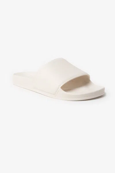 Los Angeles Apparel Unislide - Unisex Slides In White