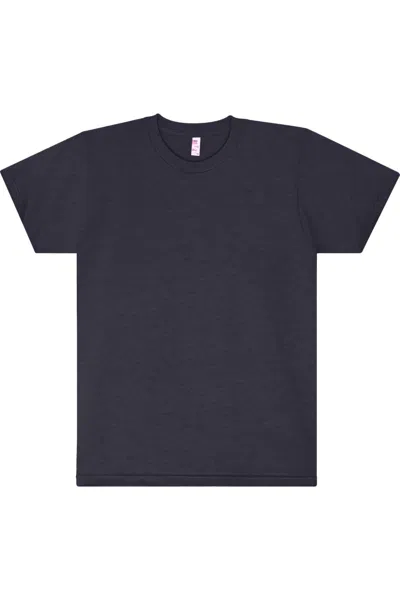 Los Angeles Apparel Usa-made Women´s 50/50 T-shirt In Black