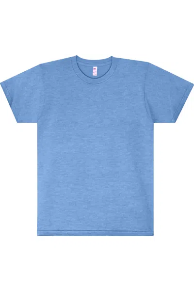 Los Angeles Apparel Usa-made Women´s 50/50 T-shirt In Multi