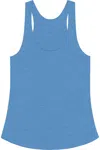 Los Angeles Apparel Usa-made Women´s Triblend Racerback Tank Top In Multi