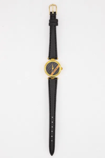 Los Angeles Apparel Wchlxs - Luxury Stripe Watch In Black/black