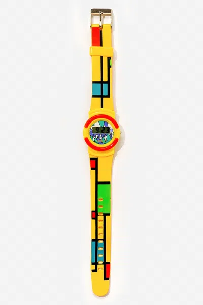 Los Angeles Apparel Wchrart - The Mondrian Watch In Black