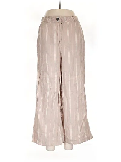 Pre-owned Los Angeles Atelier & Other Stories Linen Pants In Tan