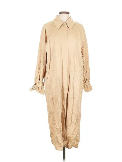 Pre-owned Los Angeles Atelier & Other Stories Trenchcoat In Gold