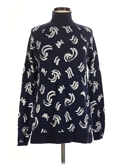 Pre-owned Los Angeles Atelier & Other Stories Turtleneck Sweater In Blue