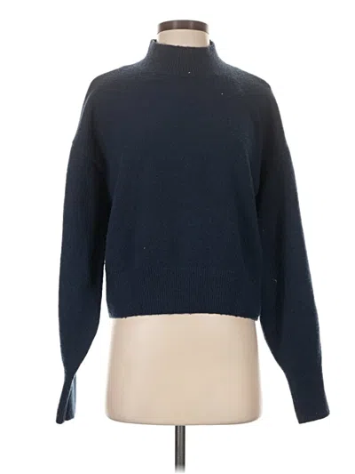 Pre-owned Los Angeles Atelier & Other Stories Turtleneck Sweater In Blue