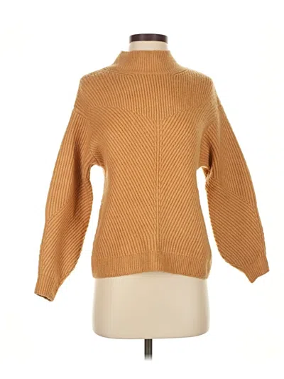 Pre-owned Los Angeles Atelier & Other Stories Turtleneck Sweater In Gold