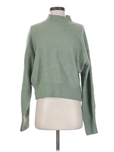 Pre-owned Los Angeles Atelier & Other Stories Turtleneck Sweater In Green