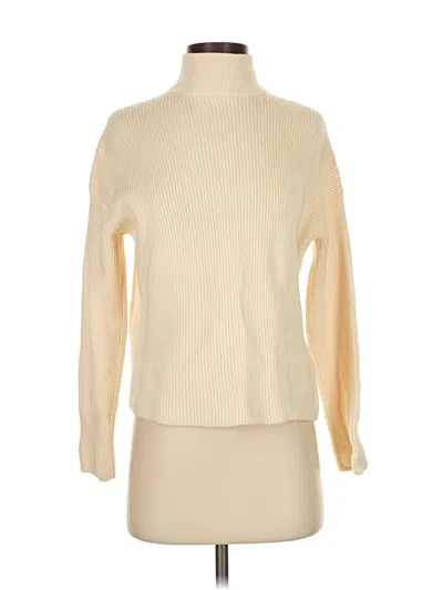 Pre-owned Los Angeles Atelier & Other Stories Turtleneck Sweater In Ivory