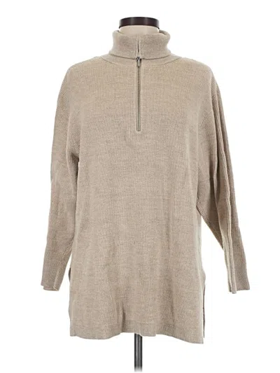 Pre-owned Los Angeles Atelier & Other Stories Turtleneck Sweater In Tan