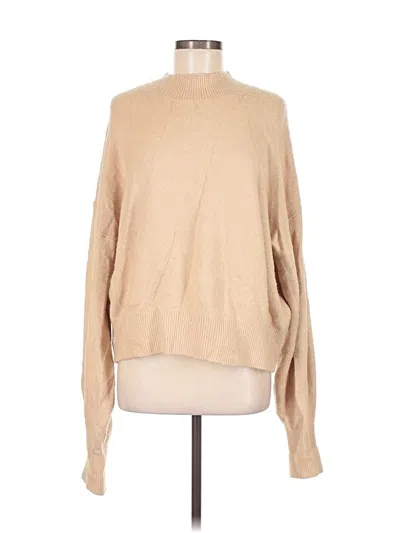 Pre-owned Los Angeles Atelier & Other Stories Turtleneck Sweater In Tan