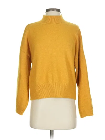 Pre-owned Los Angeles Atelier & Other Stories Turtleneck Sweater In Yellow