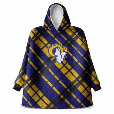 Los Angeles Rams Nfl Team Cozy Sherpa Hoodie - One Size Fits Most