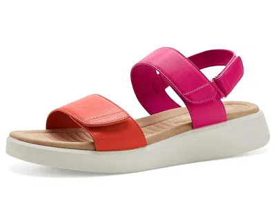 Los Cabos Africa Women's Sandals Orange/fuschia: Eu 36 (us Women's 5.5-6) M In Multi
