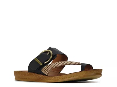Los Cabos Bria Platform Sandal In Black