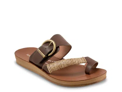 Los Cabos Bria Platform Sandal In Brown