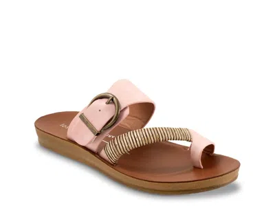 Los Cabos Bria Platform Sandal In Brown