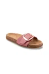 Los Cabos Softwalk Una Sandals In Fuchsia In Pink