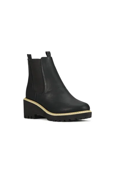 Los Cabos Women's Ari Wedge Boots In Black