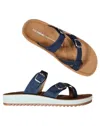 Los Cabos Women's Nin Sandal In Navy In Blue