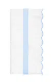 Los Encajeros Europa Cotton Guest Towel In Blue