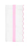Los Encajeros Europa Cotton Guest Towel In Pink
