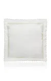 Los Encajeros Europa Satin Euro Sham In Grey