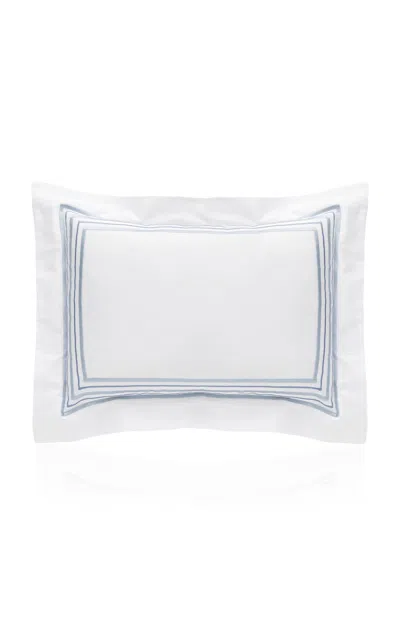Los Encajeros Five Lineas Satin Boudoir In Blue