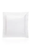 Los Encajeros Five Lineas Satin Euro Sham In Pink