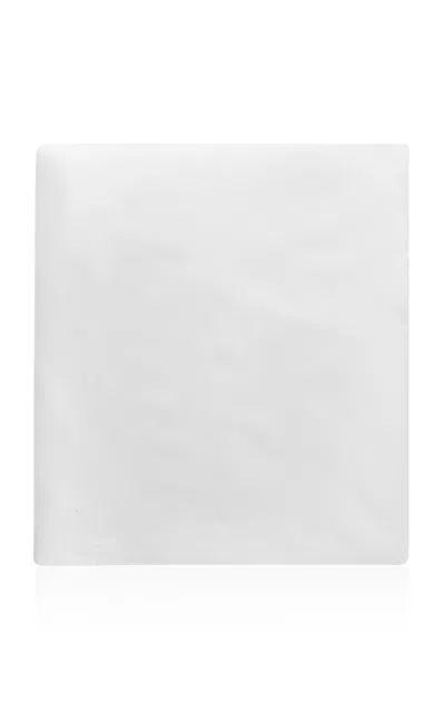 Los Encajeros Five Lineas Satin King Fitted Sheet In Red
