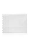 Los Encajeros Hojas Percale Percale King Top Sheet In White