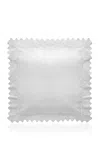 Los Encajeros Mimi Percale Euro Sham In White