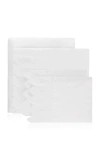 Los Encajeros Mimi Percale King Bedding Set In White