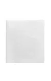 Los Encajeros Mimi Percale King Fitted Sheet In White