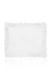 Los Encajeros Mimi Percale King Sham In White