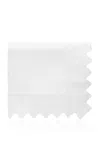 Los Encajeros Mimi Percale Queen Duvet Cover In White