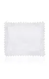 Los Encajeros Mimi Percale Standard Sham In White