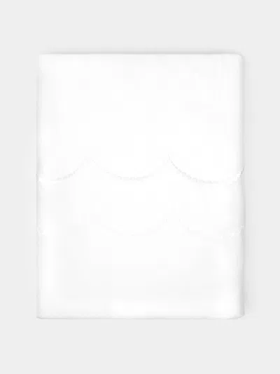 Los Encajeros Perlas Embroidered Cotton King Duvet Cover  Abask Luxury Gift