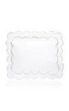 Los Encajeros Perlas Satin King Sham In Neutral