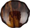 Los Objetos Decorativos Brown Irregular Glass Plate