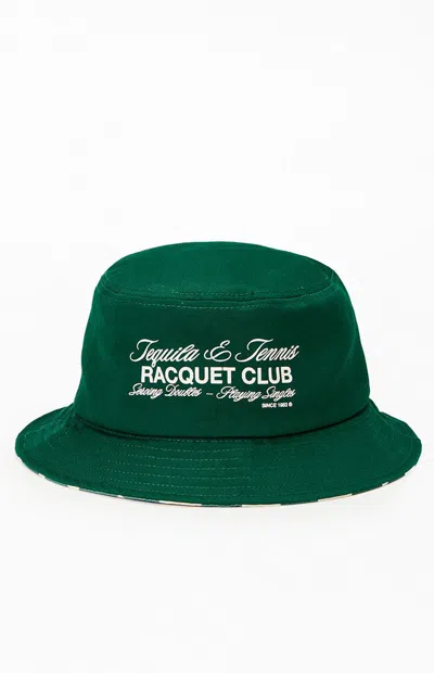 Los Sundays Green Tequila And Tennis Bucket Hat
