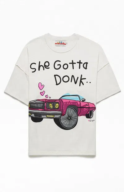 Los Sundays Men's Gotta Donk T-shirt In White