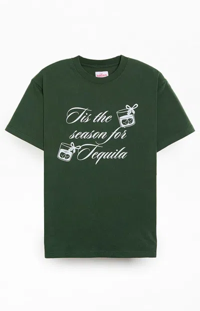 Los Sundays Men's Tequila Season T-shirt In Green