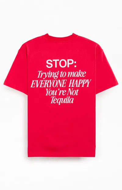 Los Sundays Men's The Happy T-shirt In Red
