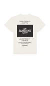 Los Sundays The Origin Tee In White