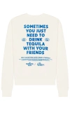 Los Sundays The Sometimes Crewneck In White
