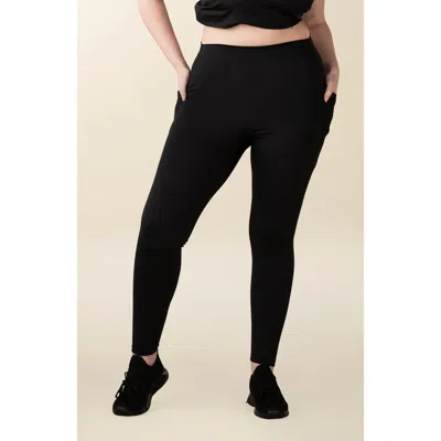 Losano Essential Pocket Legging In Black