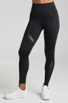 Losano Mesh Panel Legging In Black
