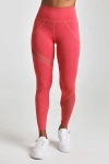 Losano Mesh Panel Legging In Vintage Rose